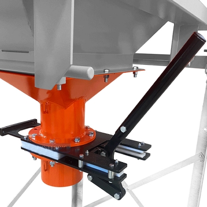 Picture of Bulk Bag Filling Reducing Funnel with Slide Valve to 219mm OD